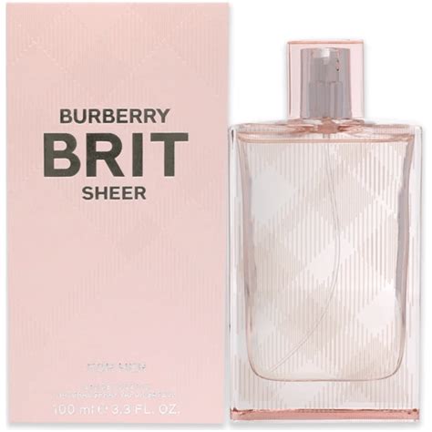 burberry brit sheer perfume for her|Burberry Brit perfume 3.3 oz.